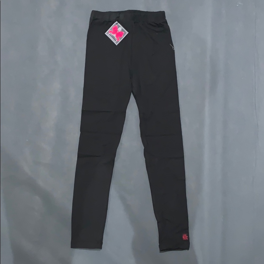 Designer Black Leggings